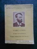 VASILE CONTA - TEORIA FATALISMULUI. TEORIA ONDULATIEI UNIVERSALE