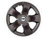 Set 4 capace roti Bis Negru R16 pentru gama auto Fiat, Autohelix MSA