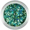 Paiete cu efect holografic 1mm - hexagoane verzi-albastre