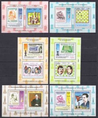 CUBA 1988 SAH CAPABLANCA foto