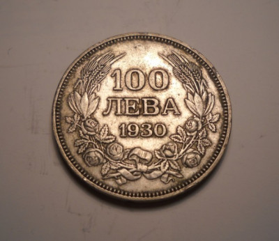 Bulgaria 100 leva 1930 foto