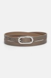 Sisley curea femei, culoarea auriu, 6GYWWL022