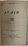 AMINTIRI de TAKE IONESCU