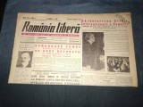 ZIARUL ROMANIA LIBERA 9 MARTIE 1949 ZIUA FEMEII ANA PAUKER