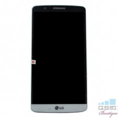 Display Cu Touchscreen Si Rama LG G3 D851 Alb foto