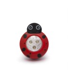 Lampa cu LED de veghe decorativa Buburuza cu buton 20273A Phenon, Phenom