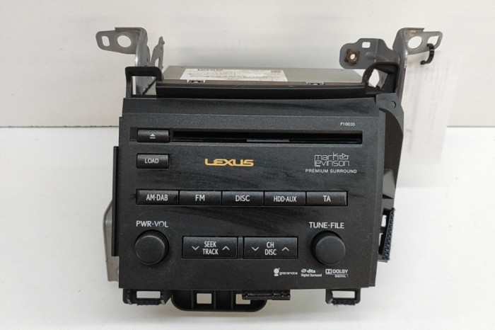 Unitate radio CD navigație LEXUS CT ZWA10_ 2011 OEM: Hatchback | 29946481