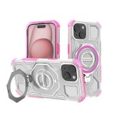 Husa iPhone 15 Asteroid GSM Carbon Shield PRO, roz