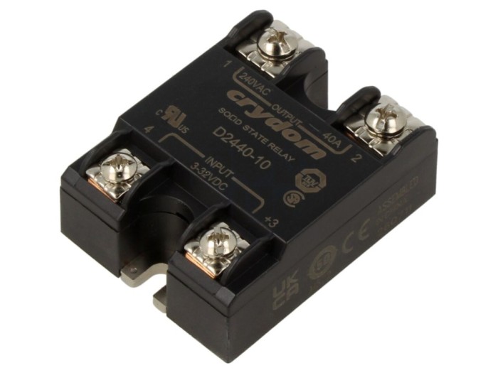 Releu semiconductor 40A 24&divide;280VAC