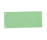 Separatoare Esselte, carton, partial reciclat, reciclabil cu 2 perforatii, 100 buc/set, verde