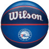 Mingi de baschet Wilson NBA Team Philadelphia 76ers Ball WTB1300XBPHI albastru