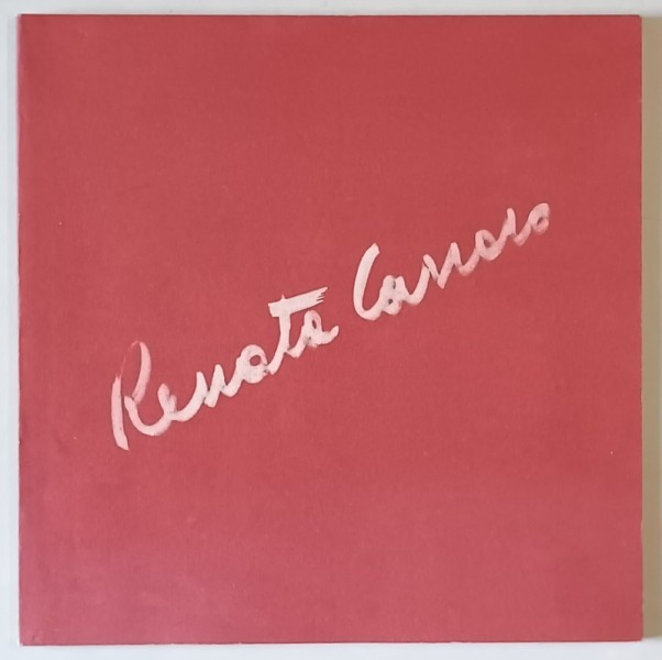 RENATA CARRARO , ALBUM DE ARTA CU TEXT IN LIMBA ITALIANA , 1991