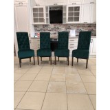 SET 4 SCAUNE GLAMY CATIFEA VERDE