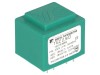 Transformator &icirc;ncapsulat BREVE TUFVASSONS 2,5VA 230V 18V PCB Model TEZ2.5/D230/18-18V Clasă Termică Ta40B IP00
