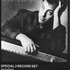 Casetă audio Billy Joel ‎– Greatest Hits Volume I & Volume II, originală