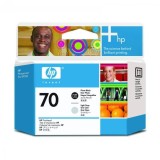 HP original tlačov&aacute; hlava C9407A, HP 70, photo black/light grey