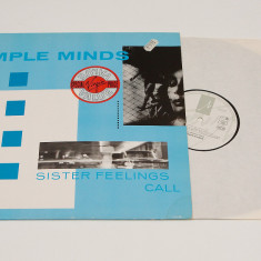 Simple Minds – Sister Feelings Call - disc vinil vinyl LP