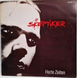 Die Skeptiker - Harte Zeiten _ NM / VG+ _ Amiga, GDR, 1990 _ punk rock