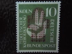 GERMANIA-ZIUA CATOLICISMULUI-SERIE COMPLETA-NESTAMPILAT foto