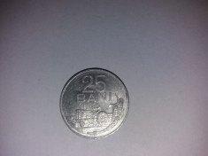 Moneda Romania 25 bani 1982 foto