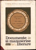HST C6016 Documente și manuscrise literare volumul II