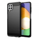 Husa pentru Samsung Galaxy A22 A225, OEM, Carbon, Neagra