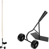 Sapa pe roti Strend Pro pentru buruieni, fara coada, 2 roti