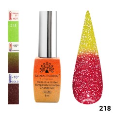 Oja semipermanenta termica, Temperature Color Change Disco 8ml, 218