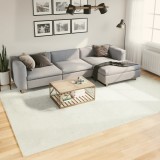 vidaXL Covor &bdquo;OVIEDO&rdquo;, fire scurte, crem, 240x340 cm