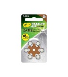 Baterie auditiva ZINC AIR GP ZA312 PR41 AC312 DA312 7.9x3.6mm 1.45V