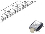 Micro&icirc;ntrerupător TACT SPST-NO 0,05A/12VDC SMT