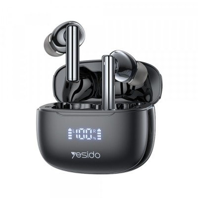 Handsfree Bluetooth Yesido TWS23, TWS, ANC, Negru foto