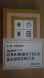 Elementi di grammatica sanscrita- A. M. Pizzagalli