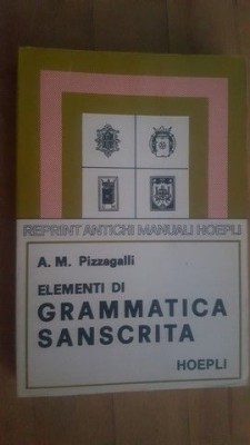 Elementi di grammatica sanscrita- A. M. Pizzagalli foto