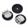 5x Potentiometru Volum B103 10K Ohm Dublu, 5 Pini, 16mm - Ideal Stereo, Radio, MP3/MP4