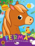 Ferma. Carte de activitati si colorat - Autor Anonim - Editura Aramis