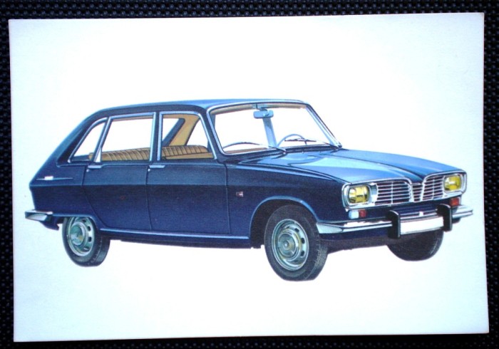 P.230 RECLAMA AUTO CIOCOLATA JAQUES LE MONDE DES AUTOS 1966 RENAULT 16