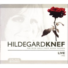 CD # Hildegard Knef &lrm;&ndash; F&uuml;r Mich Soll's Rote Rosen Regnen - Live 1986 (NM)