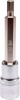 Bit Spline M8 YATO cu Adaptor 1/2&quot;, 100mm, Otel Cromat CRV6150, Profesional