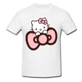 Tricou &quot; Hello Kitty cu papion &quot;