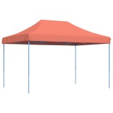 Cumpara ieftin Cort de petrecere pliabil Pop-Up, 410x279x315 cm, teracota