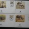 Uruguay-WWF Pasarea Nandu-set complet FDC