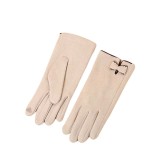 Cumpara ieftin Manusi de dama cu fundita