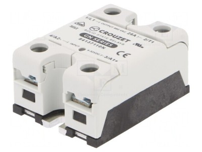 Releu semiconductor 25A 1-fazat 4-32VDC 48-660VAC foto