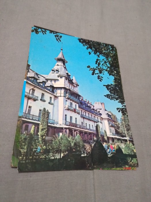 CARTE POSTALA CALIMANESTI- PAVILIONUL CENTRAL CIRCULATA