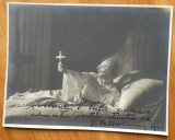 Fotografie mare cu dedicatia olografa a lui George Calboreanu, 1933