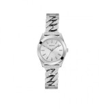 Guess Trend GW0546L1 Ceas Damă cu Brățară Metalică Argintie