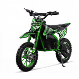 Cumpara ieftin Motocicleta electrica NITRO Eco Fossa 1000W 36V cu limitator viteza, culoare verde