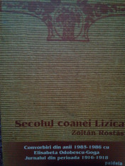 Zoltan Rostas - Secolul coanei Lizica foto