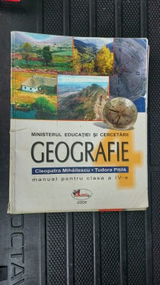 GEOGRAFIE CLASA A IV A MIHAILESCU , PITILA .EDIT ARAMIS foto